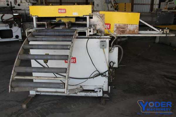 30" x .11" Rowe #FDC-053-430, servo feeder, 48" passline, #64449