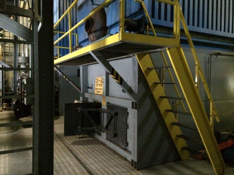 1790 HP English Electric 1790HP, Biomassfired Boiler, (2) Boilers, 20700 lb. of steam/hr. each