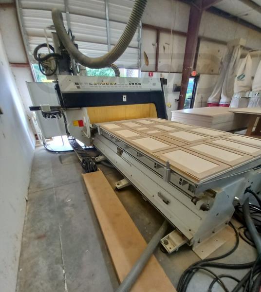 SCM Routech #Record-125, Flat Table Machine w/ATC/Boring, 5' x 10 ...