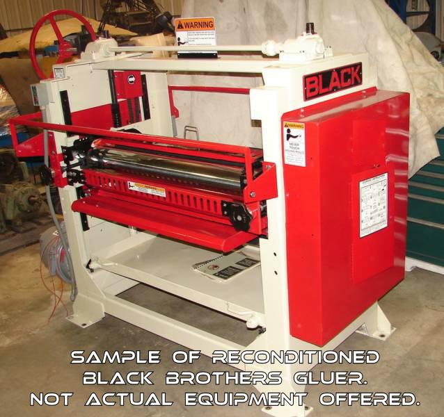 Black Brothers 22D87544, Top & Bottom Glue Spreader, 44" width, 83/