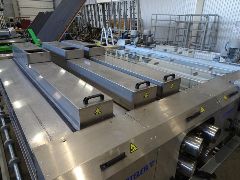 Benteler WM45231.1TO.0.2.3, Horizontal Glass Washer, 90" width, 3 15