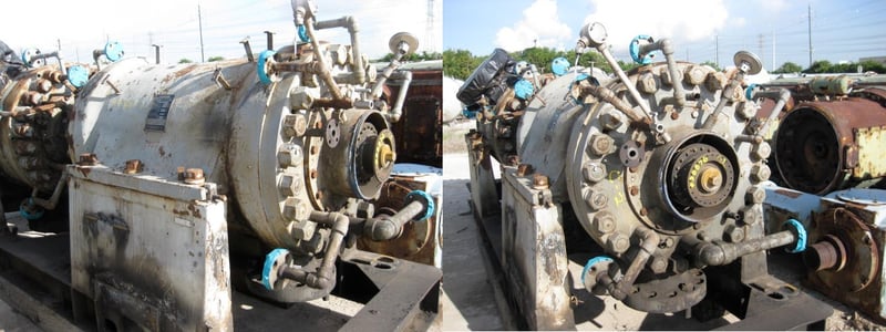 3871 acfm, Clark & Lewis #2BC9-8, air compressor