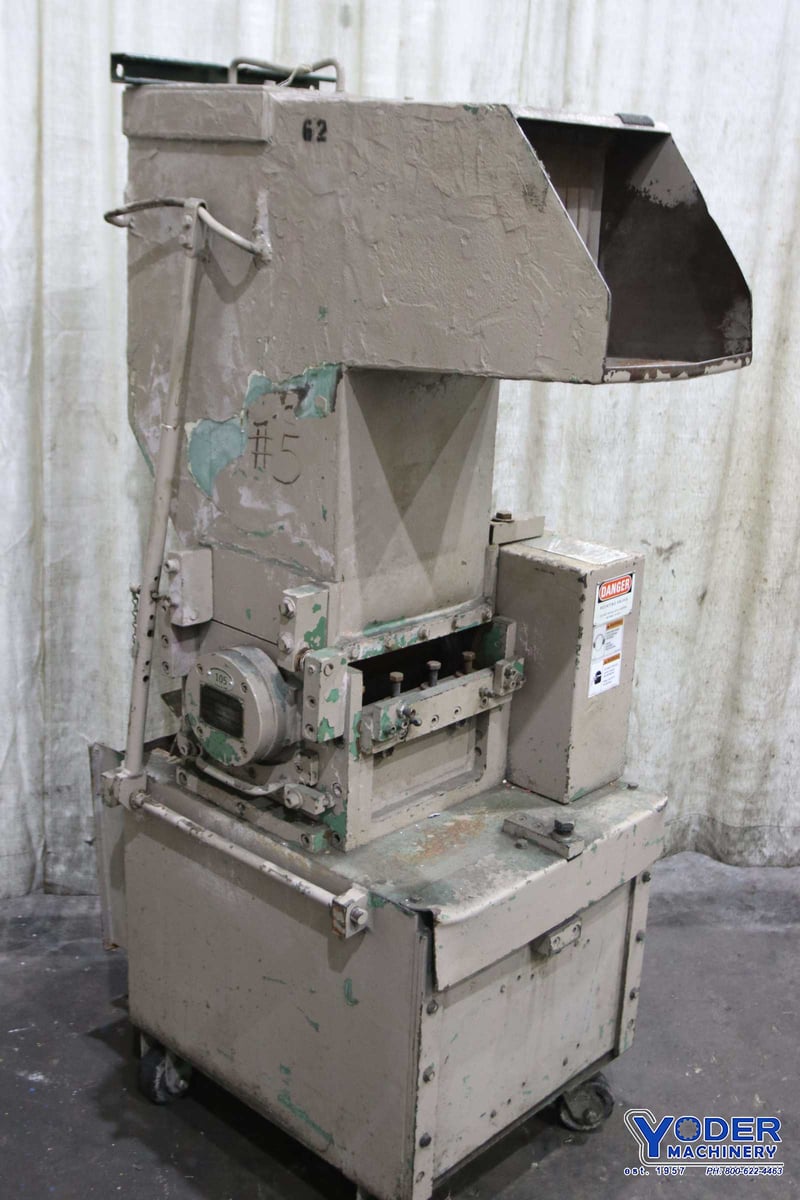 12" x 11" Cumberland #10X12, granulator, 53" feed height, scrap drawer, 7-1/2 HP, #71341