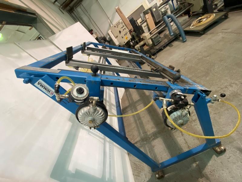 Jlt 79K7M, Double Miter Door Clamp, 38" x 84" capacity, (2) vertical