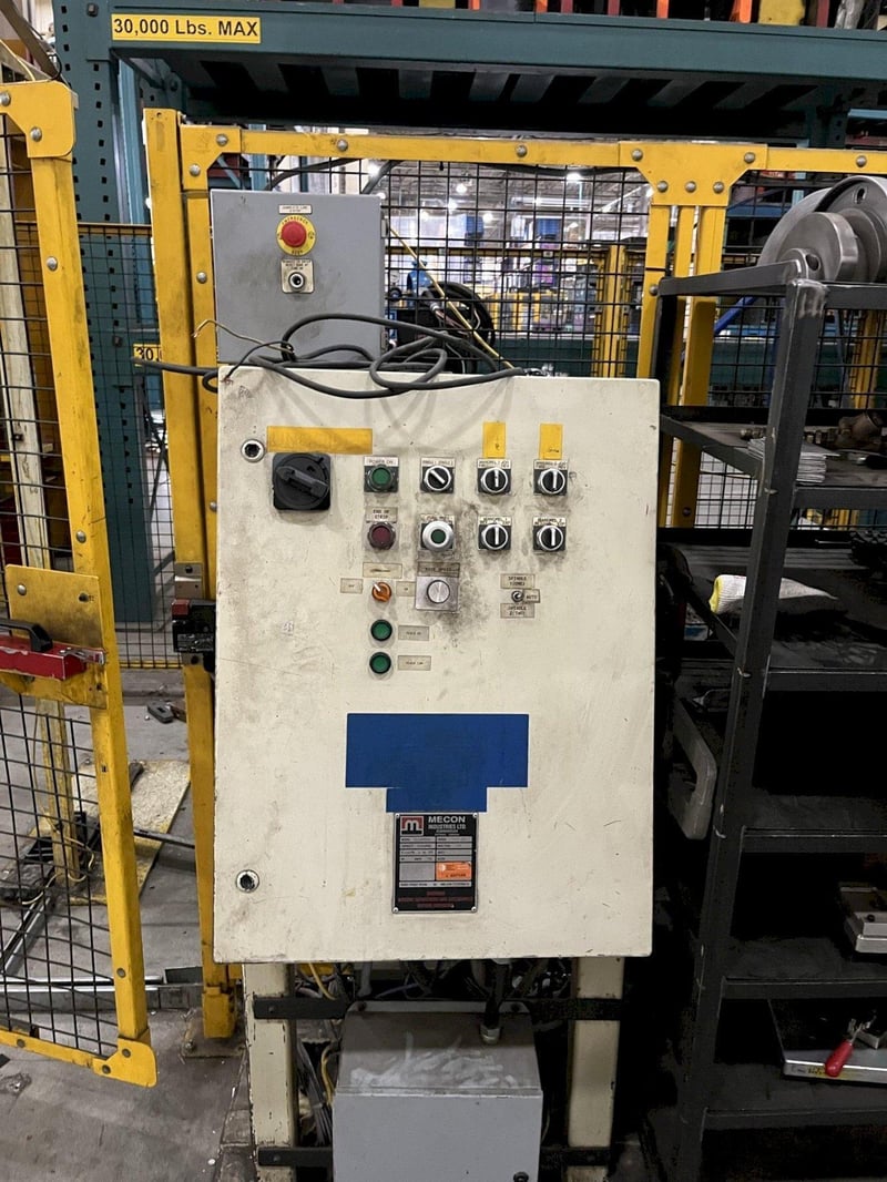 6000 lb. Mecon D60M24H, double end coil reel, 24" width, 60" outside