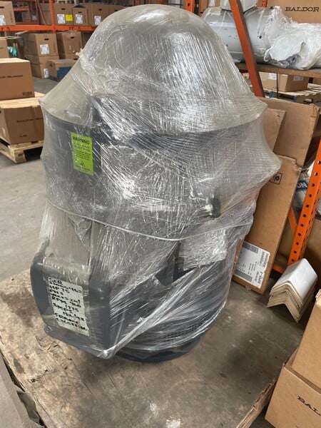75 HP 1800 RPM General Electric, Frame L365TP16, weather protected enclosure type 1, Rebuilt, 460 Volts