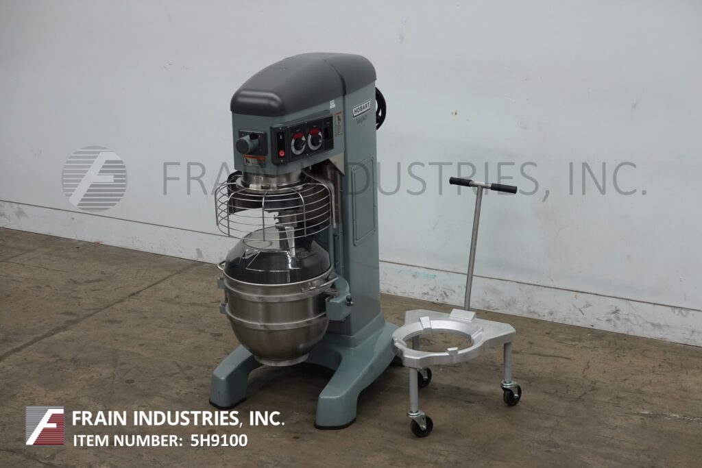 15 gallon Hobart #HL600, planetary mixer, Stainless Steel contact parts, 4 speed, 2.7 HP, smart timer