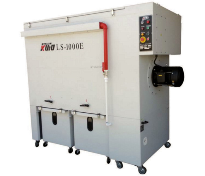 5600 cfm Kufo LS1000E, selfcontained dust collector, 10 HP, 12