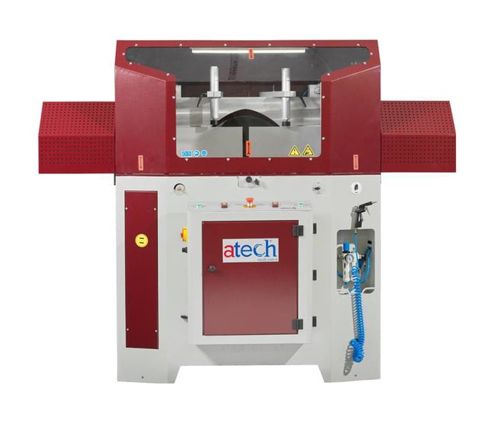 28" Atech CRATER06A700, pneumatic upcut miter saw, ; 2 horizontal