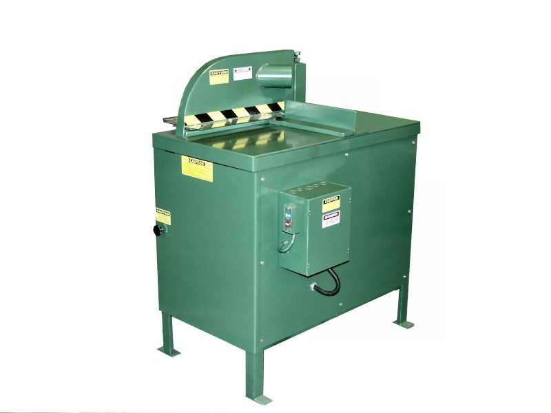 24" LHI #Super-Chop, pneumatic up-cut saw, 7" x 7" max square cut, 5-40 cycles per minute, 10 HP with 1-3/16"