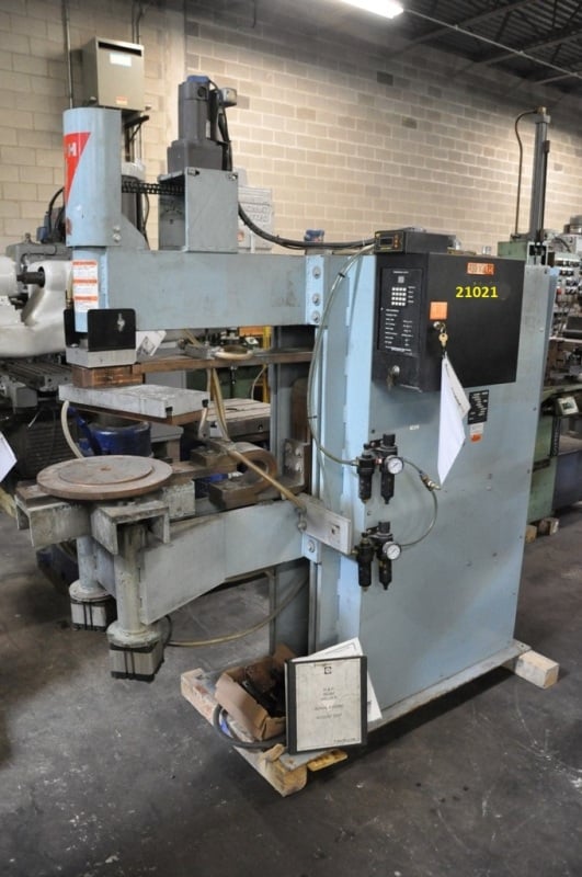 120 KVA H & H rotary seam/spot welder, 24