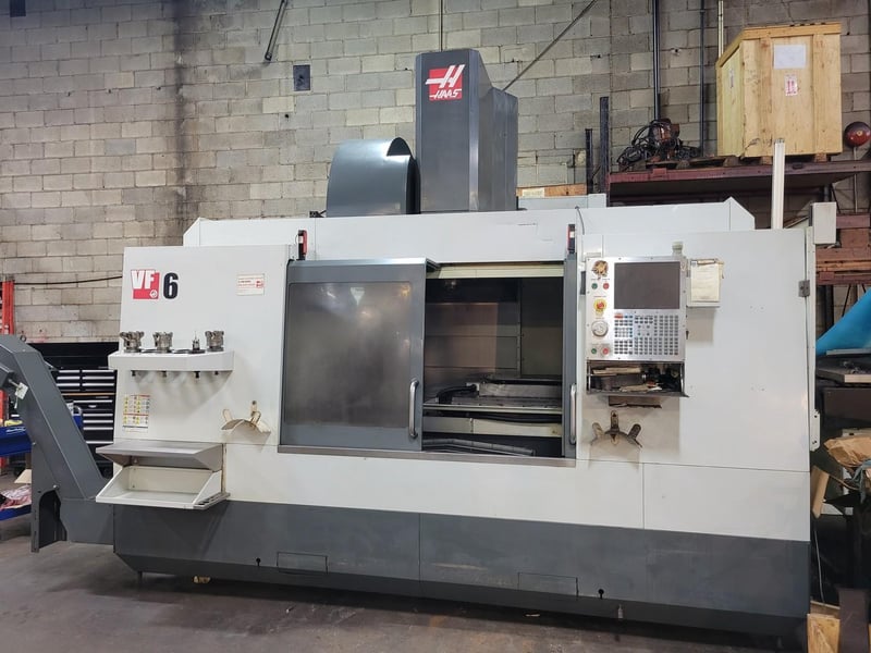 Haas #vf- 6 50, Cnc Vertical Machining Center, 30+1 Side Mount Tool 