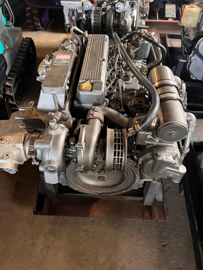 Yanmar #4LHA/DTP, marine engine, 116 PS / 3100 RPM, serial #M35084, rebuild, lcal pick up