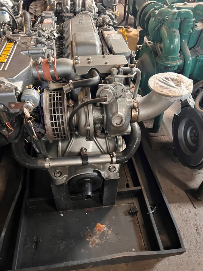 Yanmar #6LPA-STZC, marine engine, 211 PS / 3682 RPM, serial #1595, rebuild, local pick up