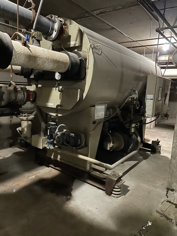 163 Ton, Trane #ABSC174, Single-stage Absorption Liquid Chiller, 389 GPM
