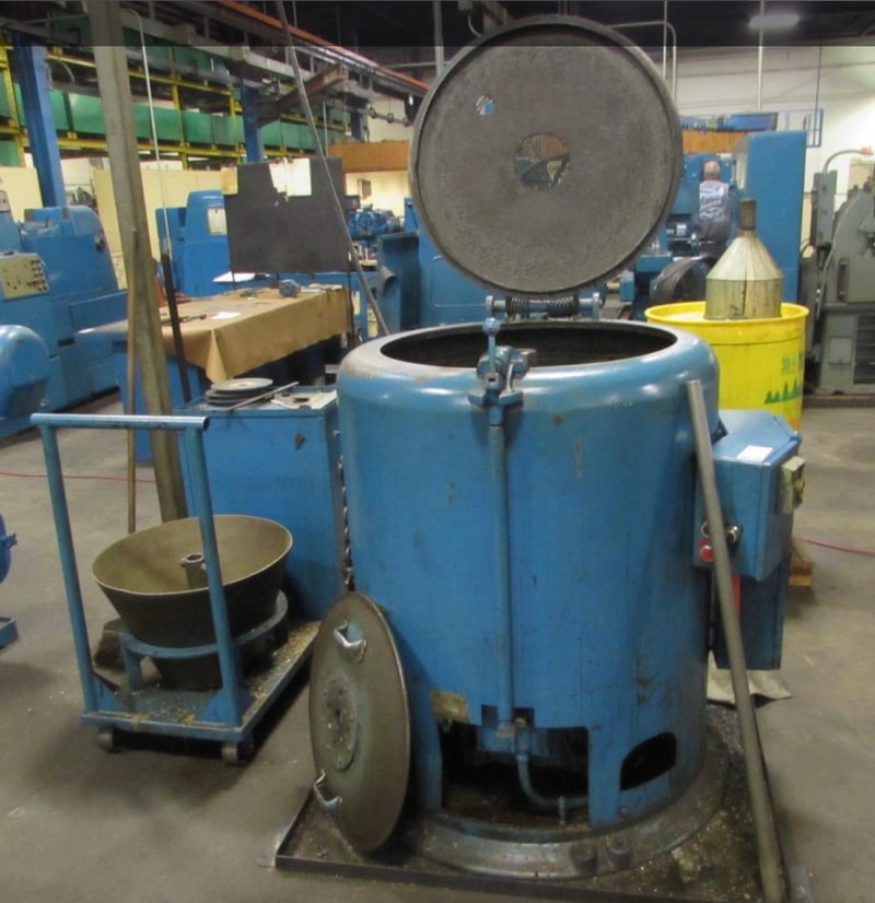 Barrett #401E, 225 lbs., 20 loads per hour, (1) basket & carrier, from service, 440 V., Tag #16313