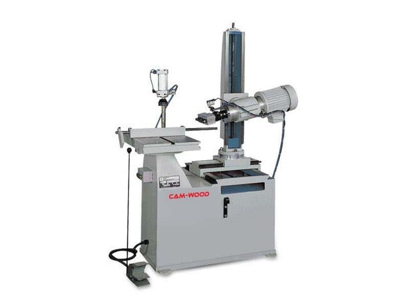 1 Spindle, Cam-wood #BR-50X, horizontal boring machine, 3 HP, 0" - 4 spindle stroke, 7/16" - 14-thread screw