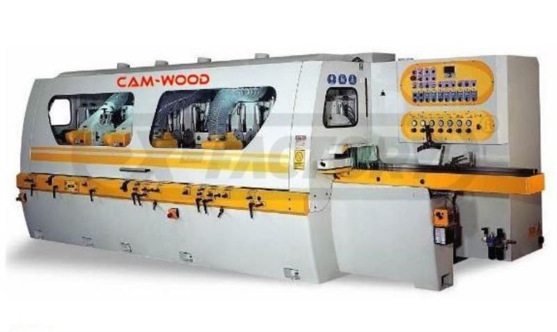 Cam-wood SM-532LX, feed through moulder, 5-head, 12 1/2" x 6" working capacity, 9 1/2" min length, 2022
