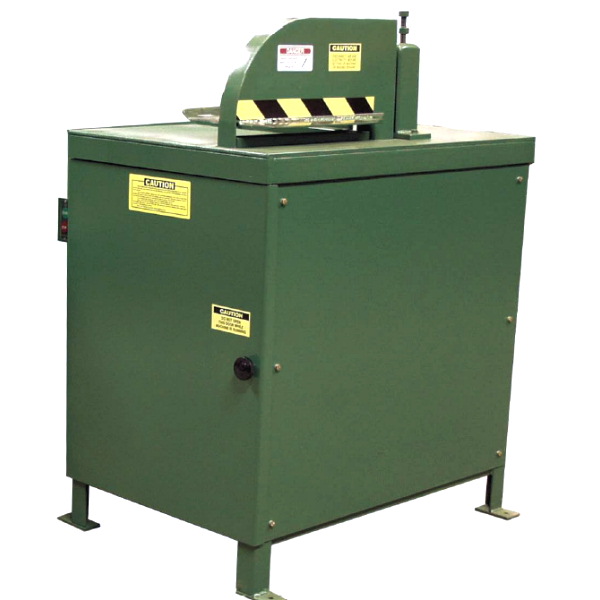 18" LHI Simple-Saw, penumatic cutoff saw, 10 HP, 1" diameter arbor, 1" x 15", 2" x 14", 3" x 12", 4" x 10"