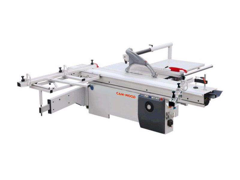 Cam-wood, TX-P3200SA, Sliding Table Saw, 126" cut length, 126" x 17" table, 7.5 HP, 1" arbor, 14" blade