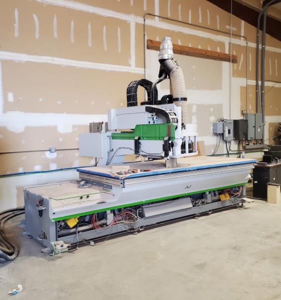 Biesse #Rover-24-FT, Flat Table Machine w/ATC/Boring, 4' x 10' table, 122" X, 49.2" Y, 9.8" Z, 328 FPM X & Y