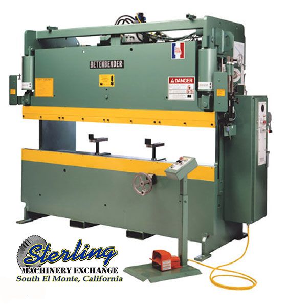 70 Ton, Betenbender #70T-6', hydraulic press brake, 72" bed & ram length, 54-1/2" between housing, 6" stroke