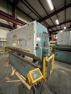 70 Ton, Allsteel #70-10, hydraulic brake press, 10' overall, 102 ...