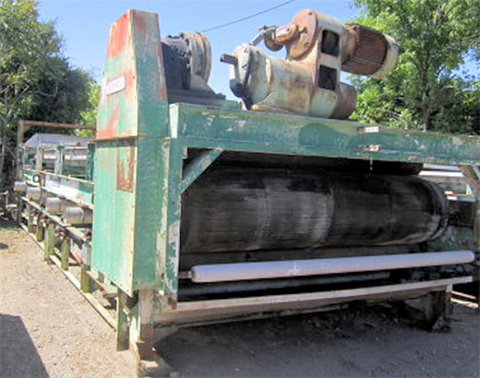 8' x 24' Eimco, Horizontal Vacuum Belt Filter, 189 sq.ft., 25 HP, Varispeed Drive