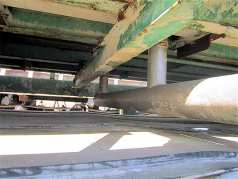 8' x 24' Eimco, Horizontal Vacuum Belt Filter, 189 sq.ft., 25 HP