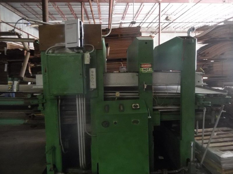Bertheson Shuttle Press, 51" wide X 102" long, Hot press for Sale