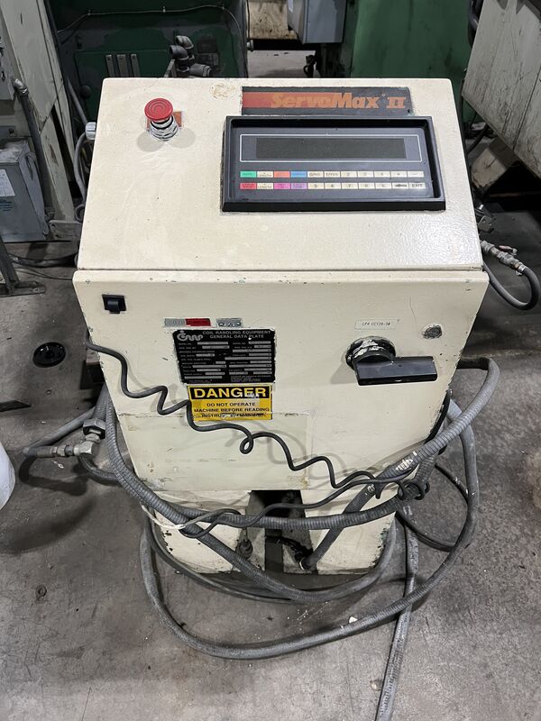 30" x .078" CWP SMX30, Servo feed, Servo Max II Control, adj