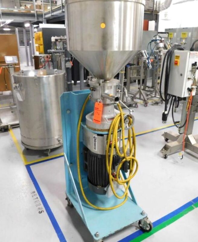 Greerco W500V, Vertical InLine Colloid Mill, 10 HP, Stainless Steel