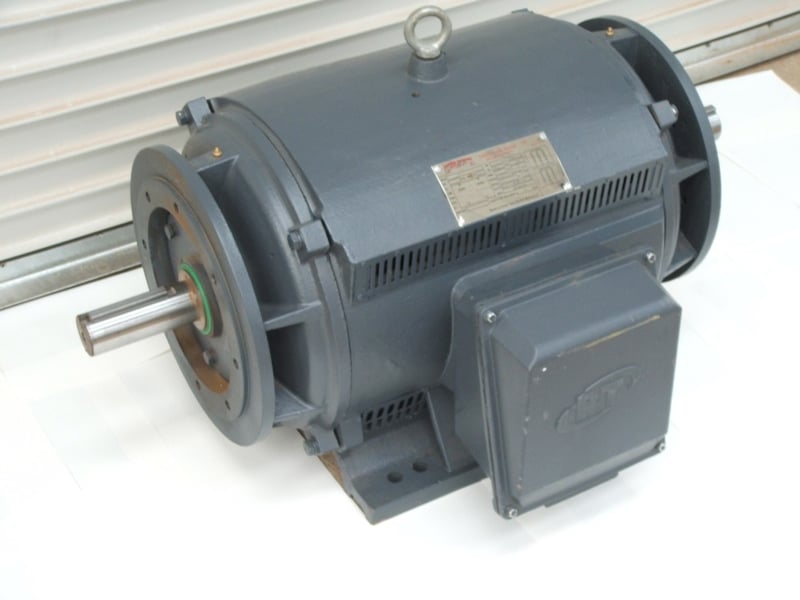 125 HP 1800 RPM Frame 405TCY, ODP, odp, New Surplus, 460 Volts for Sale