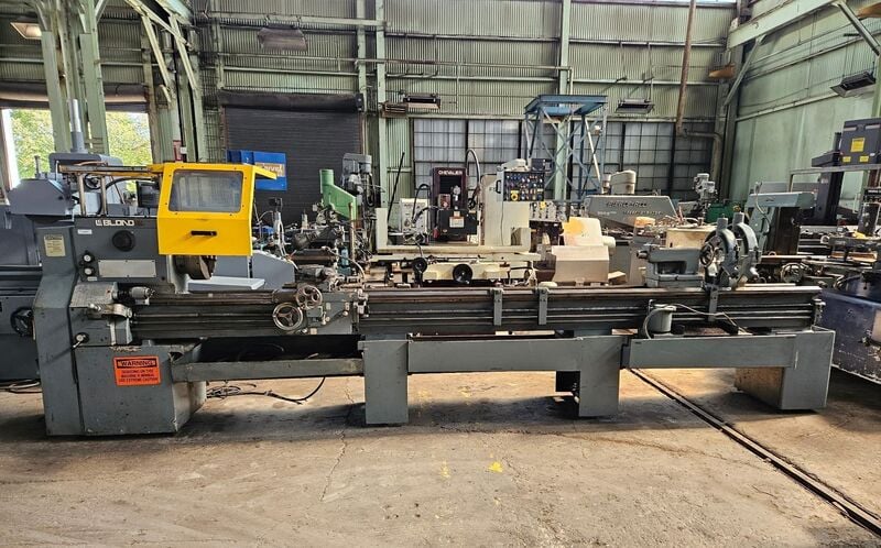 19" x 150" LeBlond RegalServoShift, taper, digital read out, inch