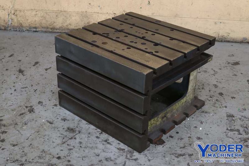 Carlton Tslot box drill table, 28 x 28 x 20, 66499 for Sale Surplus