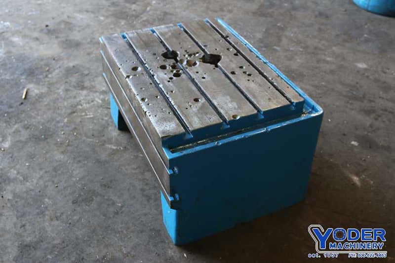 Custom Tslot box drill table, 34 x 25 x 20, 69786 for Sale Surplus