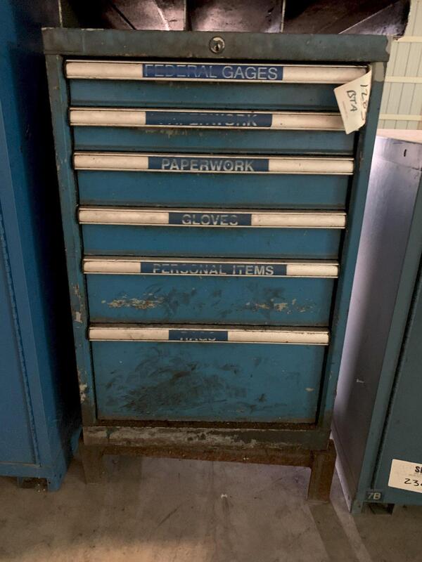 Stanley Vidmar 6 Drawer, 23" x 28" x 32" Dimensions for Sale