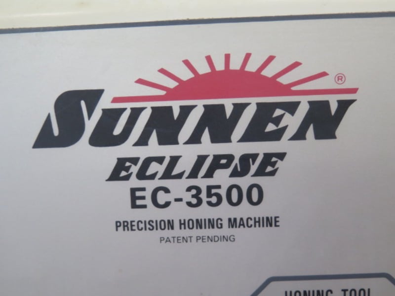 Sunnen EC3500Eclipse, Horizontal Power Stroking Hone, 0.060" 6.5