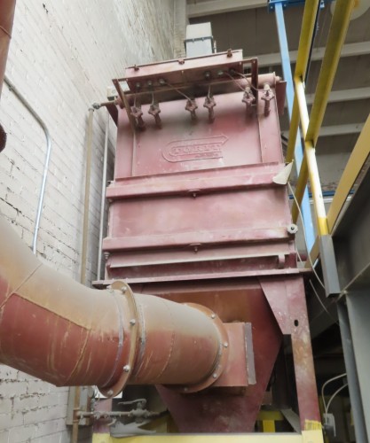 6000 cfm Torit #TD-2300-1-55, dust collector, Pulse Jet, cartridge type, with blower, 12 round
