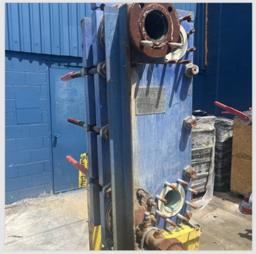 33 sq.ft., AlfaLaval M10, Heat Exchanger for Sale Surplus Record