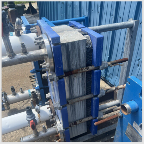 54 sq.ft., AlfaLaval, M10, heat exchanger for Sale Surplus Record