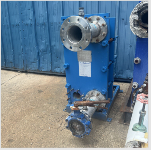 85 sq.ft., Alfa-Laval, M10, heat exchanger for Sale | Surplus Record