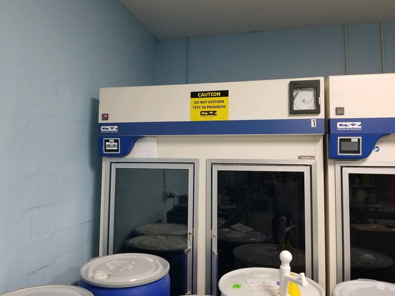 Cincinnati SubZero STH24.25H/AC, Refrigeration, 2 door unit, 75 lb