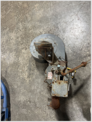 3.8 MM BTU Maxon #Series-67-Tube-O-Flame, 12" Gas Burner w/ Blower