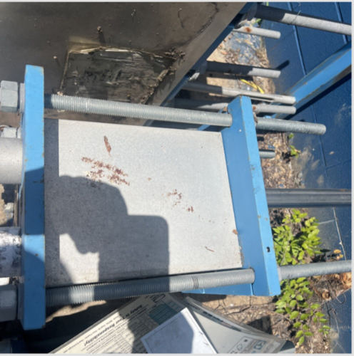 78.66 sq.ft. Tranter Superchanger UXP Heat Exchanger