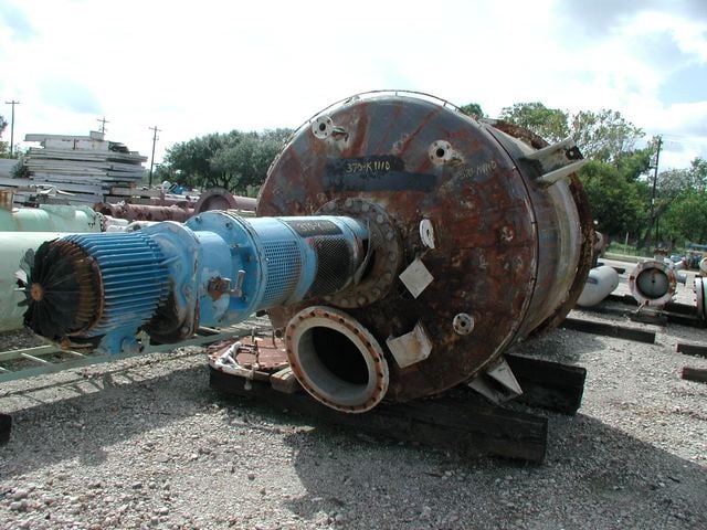 1515 gallon Reactor, 90 psi, 316L Stainless Steel, Item 370-K110