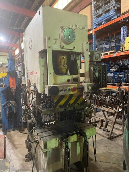 66 Ton, Aida #NC1-60, 6.69" stroke, 15.1" die height, 45-85 SPM, 34.2" x 20.4" bed