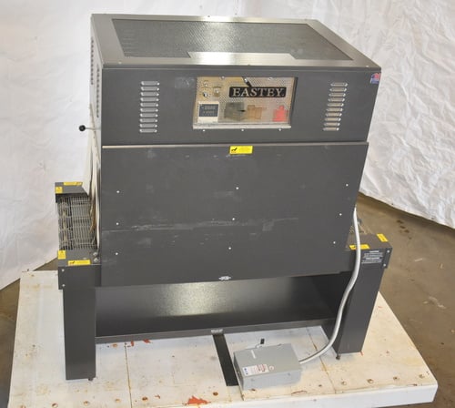 Eastey #ET22-20-MBV2, heat shrink tunnel, 24" wide x 20" tall, 220 V., 50 amps, 2012