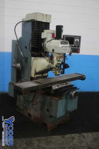 Southwestern Industries #Trak-DPM, CNC mill, Trak AGE 3 Control, 10" x50" table, 5 HP, power draw bar, 1997