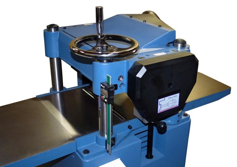 15" Oliver 10014, Single Sided Planer, 3 HP, Helical cutter head, 4